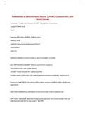 Fundamentals of Electronic Health Records &vert; UPDATED Questions with 100&percnt; Correct Answers