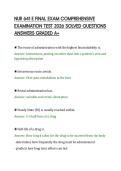 NUR 641 E FINAL EXAM COMPREHENSIVE&NewLine;EXAMINATION TEST 2026 SOLVED QUESTIONS&NewLine;ANSWERS GRADED A&plus;