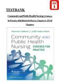 TESTBANK CommunityandPublicHealthNursing&colon;Evidence&NewLine;forPractice&comma;4thEdition&lpar;DeMarco&rpar;&comma;Chapters1-25&vert;All&NewLine;Chapters