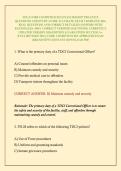 TDCJ CORE COMPETENCIES EXAM 2026&sol;2027 PRACTICE QUESTIONS AND STUDY GUIDE ACCURATE EXAM COMPLETE 200&plus; REAL QUESTIONS AND CORRECT DETAILED ANSWERS WITH RATIONALES &lpar;100&percnt; CORRECT VERIFIED SOLUTIONS&rpar; CURRENTLY UPDATED VERSION 2026 EDITION &vert;GUARANTEED SUCCESS A