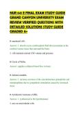 NUR 641 E FINAL EXAM STUDY GUIDE&NewLine;GRAND CANYON UNIVERSITY EXAM&NewLine;REVIEW VERIFIED QUESTIONS WITH&NewLine;DETAILED SOLUTIONS STUDY GUIDE&NewLine;GRADED A&plus;