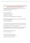 EXST 2201 Stats Exam 2 Louisiana State University and Agricultural & Mechanical College &vert; UPDATED Questions with 100&percnt; Correct Answers