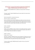 EXST 2201 Test 1 Louisiana State University and Agricultural & Mechanical&NewLine;College &vert; UPDATED Questions with 100&percnt; Correct Answers