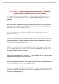 EXST 2201 Test 2 Louisiana State University and Agricultural & Mechanical&NewLine;College &vert; UPDATED Questions with 100&percnt; Correct Answers
