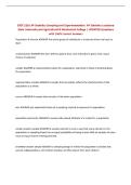 EXST 2201 AP Statistics Sampling and Experimentation&colon; AP Statistics Louisiana State University and Agricultural & Mechanical College &vert; UPDATED Questions with 100&percnt; Correct Answers