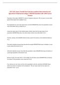 EXST 2201 Exam 2 Kendall Hunt Exercises Louisiana State University and Agricultural & Mechanical College &vert; UPDATED Questions with 100&percnt; Correct Answers