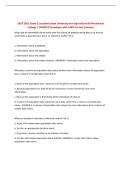 EXST 2201 Exam 2 Louisiana State University and Agricultural & Mechanical College &vert; UPDATED Questions with 100&percnt; Correct Answers