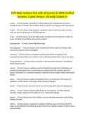 CMT Body Systems Test with all Correct & 100&percnt; Verified Answers &vert;Latest Version &vert;Already Graded A&plus;