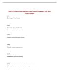 FHGEN 110 Family History MidTerm Exam &vert; UPDATED Questions with 100&percnt; Correct Answers