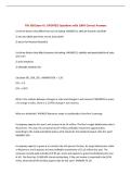 FIN 300 Exam 4 &vert; UPDATED Questions with 100&percnt; Correct Answers&NewLine;