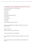 ASU FIN 300 Exam 1 &lpar;Ch 1-4&rpar; &vert; UPDATED Questions with 100&percnt; Correct Answers&NewLine;