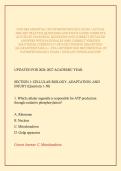 NUR 2063 ESSENTIAL OF PATHOPHYSIOLOGY EXAM 1 ACTUAL 2026&sol;2027 PRACTICE QUESTIONS AND STUDY GUIDE COMPLETE ACCURATE EXAM REAL QUESTIONS AND CORRECT DETAILED ANSWERS WITH RATIONALES &lpar;100&percnt; CORRECT VERIFIED SOLUTIONS&rpar; CURRENTLY UPDATED VERSION 2026 EDITION &vert;G