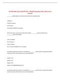 FIN 300 FINAL Exam CONCEPTUAL &vert; UPDATED Questions with 100&percnt; Correct Answers