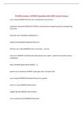 FIN 300 Formulas &vert; UPDATED Questions with 100&percnt; Correct Answers&NewLine;