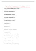 FIN 300 Final Exam &vert; UPDATED Questions with 100&percnt; Correct Answers&NewLine;