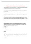 FIN 301 Exam 2 &vert; UPDATED Questions with 100&percnt; Correct Answers&NewLine;