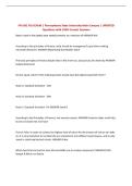 FIN 301 PSU EXAM 1 Pennsylvania State University-Main Campus &vert; UPDATED Questions with 100&percnt; Correct Answers