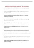 NEW FIN 301 EXAM III &vert; UPDATED Questions with 100&percnt; Correct Answers&NewLine;