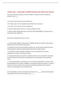 FIN 301&colon; Exam 1 - Study Guide &vert; UPDATED Questions with 100&percnt; Correct Answers&NewLine;