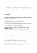 Fin 301 Practice Exam &vert; UPDATED Questions with 100&percnt; Correct Answers&NewLine;