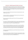 FIN 301 test 2 &vert; UPDATED Questions with 100&percnt; Correct Answers&NewLine;