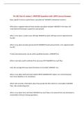Fin 301 Test &num;1 review &vert; UPDATED Questions with 100&percnt; Correct Answers&NewLine;