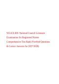 NCLEX-RN Comprehensive Study Guide and Registered Nursing Review