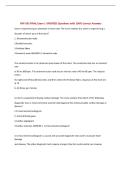 FNP 593 FINAL Exam &vert; UPDATED Questions with 100&percnt; Correct Answers&NewLine;