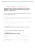 FTT 240 Exam &vert; UPDATED Questions with 100&percnt; Correct Answers&NewLine;