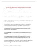 HDFS 312 Exam yeet &vert; UPDATED Questions with 100&percnt; Correct Answers&NewLine;