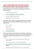 BSN Week 1 Comprehensive Practice Tests & Study Guide Latest Edition &lpar;2026&rpar;