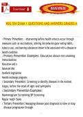 NSG 554 Exam 1 &ndash; Questions and Answers &ndash; Graded A Study Guide
