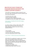 HESI PN Exit Exam Comprehensive Study Guide and Nursing Review
