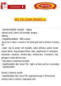 NSG 554 Exam &ndash; Graded A&plus; Complete Exam Questions and Answers Study Guide