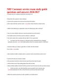 NRF Customer Service Exam Study Guide and Practice Review