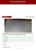 RN ATI Capstone Mental Health Exam &lpar;2026&sol;2027&rpar; Mental Health Nursing &lpar;PDF&rpar;