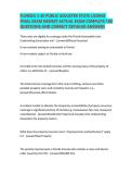 Florida 3-20 Public Adjuster State License Exam 2025 &vert; 100 Exam Questions & Correct Detailed Answers &vert; Latest Exam Prep &vert; Verified Study Guide