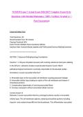 NUR529 Exam 3 Actual Exam 2026&sol;2027 Complete Exam-Style Questions with Detailed Rationales &vert; 100&percnt; Verified &vert; Graded A&plus; &vert; Pass Guaranteed