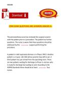CPAN Exam Questions and Answers &ndash; Graded A&plus; Comprehensive Certification Study Guide