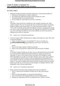 Community&sol;Public Health Nursing&comma; 7th Edition &ndash; Nies &ndash; Test Bank with Multiple Choice & Multiple Response Questions and Answers