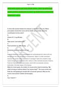HESI MED-SURG ACTUAL EXAM 2026 &ndash; 2027 QUESTIONS &NewLine;EXAM LATEST VERSION SOLVED  QUESTIONS & ANSWERS &NewLine;VERIFIED  100 &percnt; 