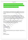 EMERGENCY CARDIOVASCULAR CARE ACTUAL EXAM &NewLine;2026 &ndash; 2027 QUESTIONS EXAM LATEST VERSION SOLVED  &NewLine;QUESTIONS & ANSWERS VERIFIED  100 &percnt;  