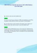 IBSS 1540 Exam 1 Questions and Answers with Verified Solutions &vert;&NewLine;Latest 2026 Update