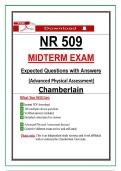NR 509 Midterm Exam &lpar;PDF&rpar; &vert; &lpar;2026&rpar; Physical Assessment Questions &vert; Advanced Health