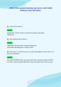 AMR &lpar;ICEMA&rpar; protocols Questions and Answers with Verified&NewLine;Solutions &vert; Latest 2026 Update