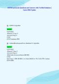 ICEMA protocols Questions and Answers with Verified Solutions &vert;&NewLine;Latest 2026 Update
