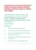 IAHCSMM &lpar;CRCST&rpar; TEST 50 QUESTIONS AND CORRECT DETAILED ANSWERS &lpar;VERIFIED ANSWERS&rpar; &vert;ALREADY GRADED A&plus;&vert;&vert;BRAND NEW&excl;&excl; 2025&sol;2026