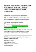 Electrical Plans Examiner Exam Questions and Correct Answers &vert; Electrical Plans Examiner Certification Practice Test