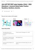 AKA MIP TEST 2027 Latest Updates&comma; EXAM - 2026 &lpar;Questions &plus; Answers&rpar; Study Guide&comma; Practice Questions&comma; Solutions&comma; Answers&comma;&NewLine;&NewLine;&NewLine;