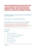 NR 546 &sol; NR546 MIDTERM EXAM &lpar;LATEST 2026 &sol; 2027&rpar; &ndash; 2 EXAM VERSIONS &lpar;A & B&rpar; WITH QUESTIONS & VERIFIED ANSWERS &vert; 100&percnt; GUARANTEED PASS &vert; COMPLETE A&plus; GUIDE FOR CHAMBERLAIN PMHNP